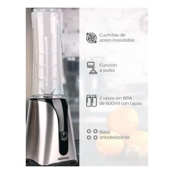LICUADORA PERSONAL DAEWOO DBL-829  INOX