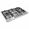 PARRILLA ACROS AP-3020S, INOX 76 CM