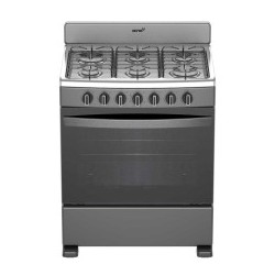 ESTUFA ACROS AFR-4010G GRIS-INOX 76Cm