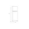 REFRIGERADOR WHIRLPOOL WT-1818A, INOX