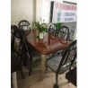 ANTECOMEDOR GIM TAJIN 6 SILLAS VINO