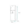 REFRIGERADOR MABE RMA-300FJMRQ0 SILVER