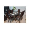 ANTECOMEDOR GIM ATENEA 6 SILLAS CHOCO