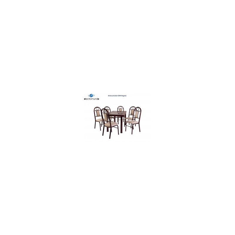 ANTECOMEDOR GIM BOGOTA 8 SILLAS