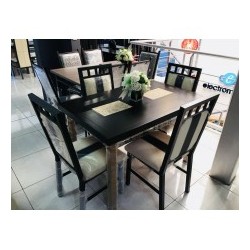 ANTECOMEDOR GIM SAO PAULO 4 SILLAS CHOCO