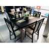 ANTECOMEDOR GIM SAO PAULO 4 SILLAS CHOCO