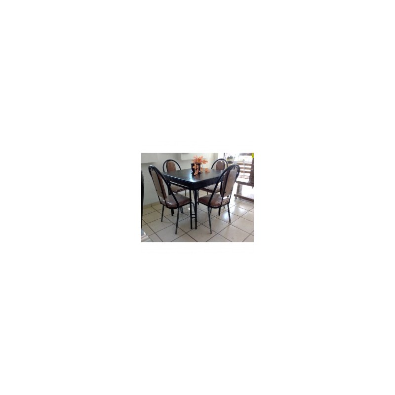 ANTECOMEDOR SULMI ONIX 4 SILLAS