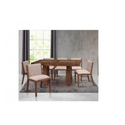 COMEDOR D´KARLA OPORTO 6S MARRON