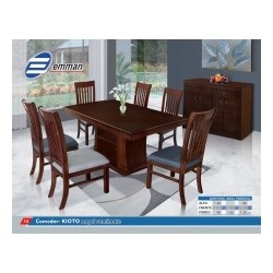 COMEDOR EMMAN KIOTO 6 SILLAS