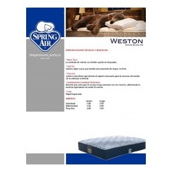 COLCHON SPRING AIR WESTON INDIVIDUAL