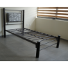 CAMA CUBO TUBO BOSTON INDIV. CHOCO