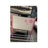 CAMA CUBO TUBO ZOE INDIVIDUAL ROSA
