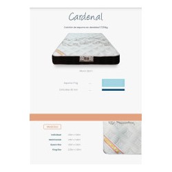 COLCHON ORIENTE CARDENAL MATRIMONIAL