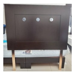 CABECERA PINO BOREAL INDIVIDUAL CHOCOLAT