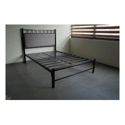 CAMA CUBO TUBO ROMA INDIV CHOCO