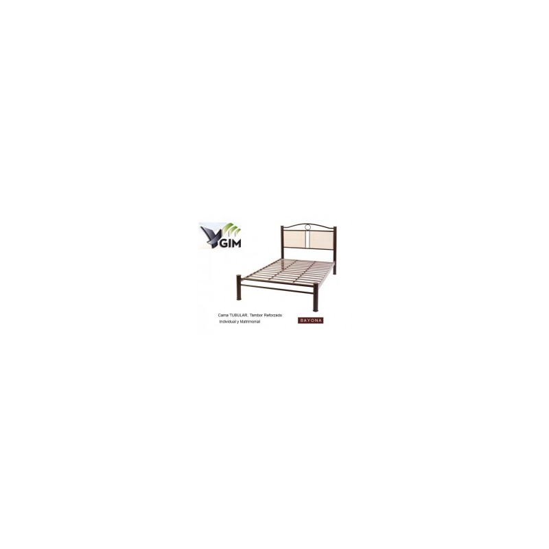 CAMA GIM BAYONA MATRIM CHOCO T. TUBULAR
