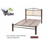 CAMA GIM BAYONA MATRIM CHOCO T. TUBULAR