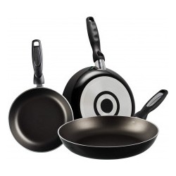 JGO SARTEN EKCO (CAJA) 20/24/30 GREY NEG