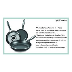 JGO SARTEN VASCONIA ( CAJA) 20/24/30 NEG